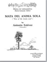 Mata Del Anima Sola SATB choral sheet music cover Thumbnail
